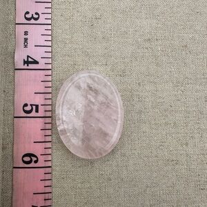 Oval Rose Quartz Worry Stone